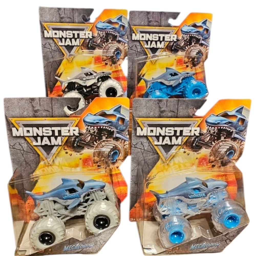 Monster Jam Megalodon Monster Trucks 1:64 scale